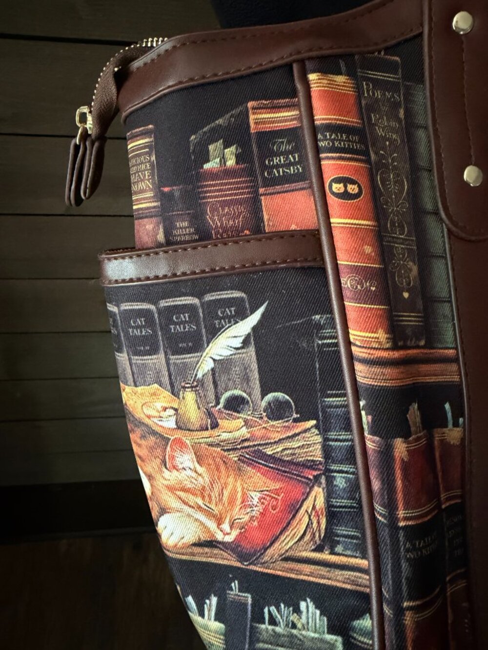 The Bradford Exchange Charles Wisocki "Classic Tails" Tote - Picture 3 of 11